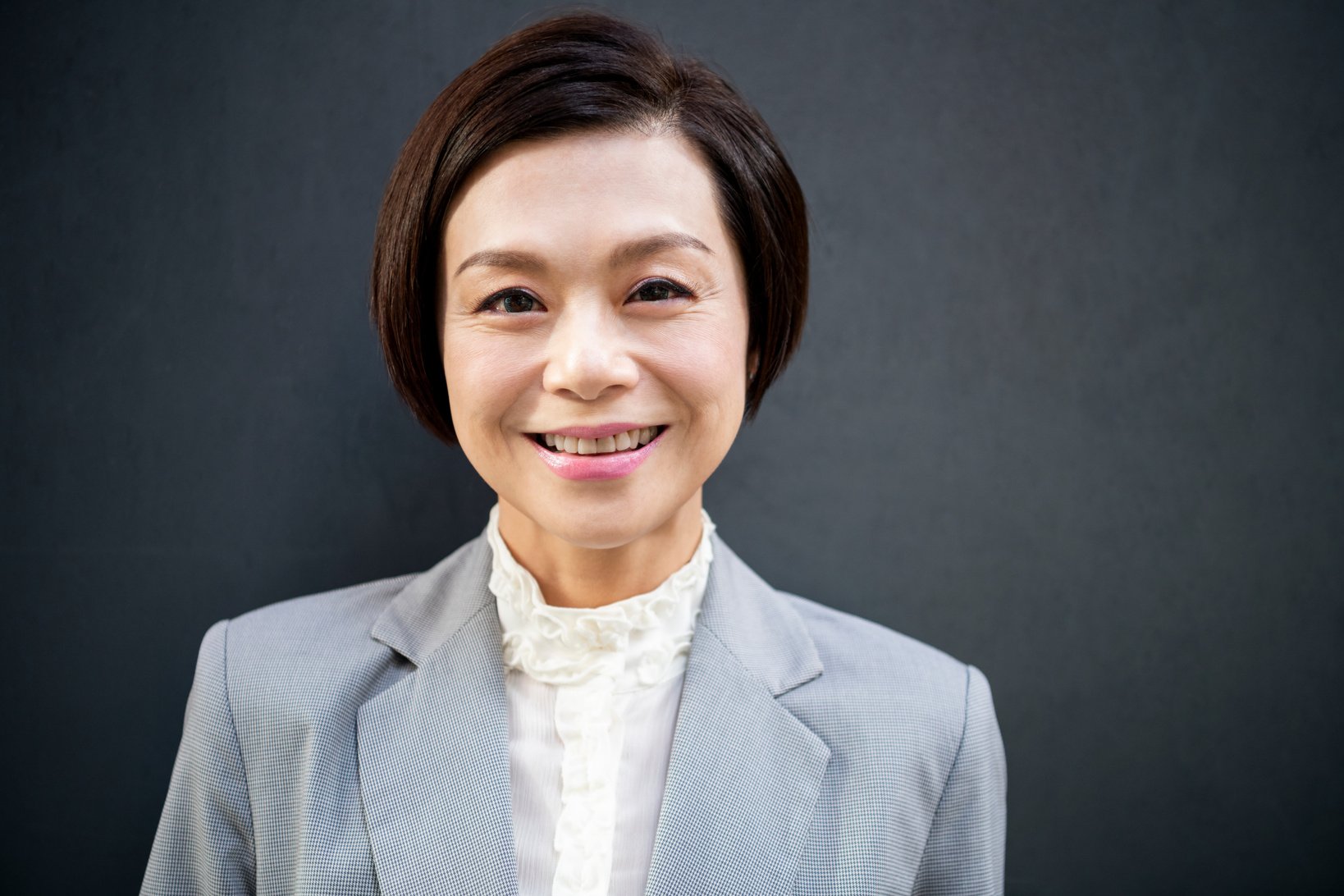 Portrait of attractive Chinese businesswoman in her 40s